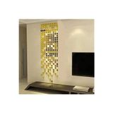 Numa Concept Mozaik Ayna Gold Pleksi 200'Lü Duvar Dekorasyon Lazer Kesim Her Biri 3X3 Cm