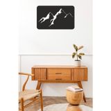 Numa Concept Sıerra Dağ Ahşap Mdf Duvar Dekorasyon Ürünü 30X48 Cm