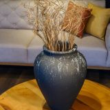 Numa Mermer Desen Terracotta Vazo