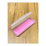 Numaralı Gözlük Kılıfı Çizilme Önleyici Gözlük Kabı Kurum Gözlük Kılıfı Pembe 14x4 Cm
