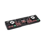 Numark DJ2GO2 Touch Yolculuk İçin Mini DJ – 2 panelli USB DJ Konsolu Ses Arayüzü ve Kapasiteli Jogwheels 4 Pad Modu Yazılım Dahil Kontrol Cihazı