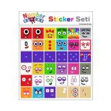 Number Blocks Matematik Eğitici Birim Küp Snapcubes /0-20 Sticker 36 Pcs