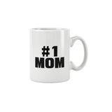 Number One Mom Anneler Günü Hediye Baskılı Kupa Bardak, QBM1147