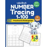 Number Tracing Book for Preschoolers: Learn to Write Numbers 1–100 Fun Learning with Cubby Reads.Preschool Tracing Workbook.Learn to Trace & Write Numbers: Learn to Count, Trace, and Write Numbers