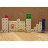 Numberblocks 1-20 Matematik Eğitici Geçmeli Birim Küpler Bloklar - Renkli