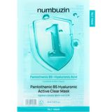 Numbuzin No.1 Pantothenic B5 Hyaluronic Active Clear Mask Yatıştırıcı Yüz Maskesi