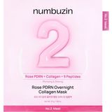 Numbuzin No.2 Rose Pdrn Overnight Collagen Mask Nemlendirici Yüz Maskesi