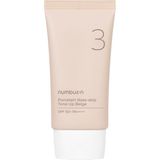 Numbuzin No 3 Porcelain Base-Skip Tone Up Beige SPF50+ Pa++++ Ton Eşitleyici Centella Porselen Cilt Güneş Kremi 50ML