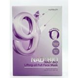 Numbuzin No.9+ Nad+ Bio Lifting Full Face Mask Peptid & Kolajen Destekli Iki Parçalı Yüz Şekillendirici Maske + Lifting Band Kore Cilt