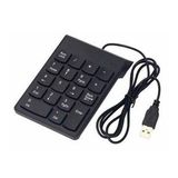 NUMERİC KEYPAD-NUMPAD-USB KABLOLU KEYPAD 18 Tuş Numped Keyped Say