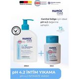 Numis Med Ph 4.2 Intim Yıkama Jeli 200 ml – Hassas Ciltlere Özel Flora Koruyucu ve Yatıştırıcı Bakım - Aynı ürün farklı testerle eklenmiş