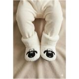 Numix Baby Kids Çocuk Panduf, Bebek Ev Botu, Kuzu Desenli, Kaymaz Taban, Sıcacık Sevimli Patik