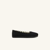 Numune Kadın Babet 10023039 10023027 Toms Alpargata Ballet Heritage Canvas - Siyah