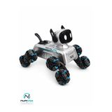 numvox BRB2 AI Akıllı Robot Köpek - 360° Hareketli, Uzaktan ve Bilekten Kontrollü, Işıklı Sesli ve Sprey Efektli