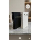 Nun Studio 2’li Dekoratif Kadife Kitap Kutu