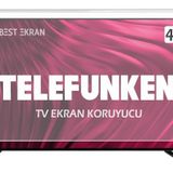 Nunamax 0729555851614 Telefunken 43 Inch 107-108 Ekran Televizyon Ekran Koruyucu