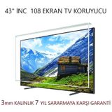 Nunamax Vestel 43U9000 Uyumlu TV Ekran Koruyucu