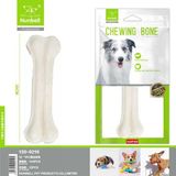 Nunbell Deri Pres Köpek Kemiği Beyaz 30 Cm