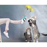 Nunbell Kedi Oyuncağı Ayak Oltası - Çok Renkli