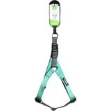 Nunbell Köpek Göğüs Tasması 2 cm (Göğüs: 40 cm - 70 Cm) - Turkuaz