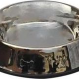 Nunbell Pati Ve Kemik Desenli Kedi Mama Kabı 8 Oz