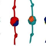 Nunbell Top Düğümlü Pamuk Halat Köpek Oyun ve Diş İpi 32 cm