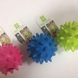 Nunbell Zilli, Suda Batmaz, Plastik Kirpi Top Köpek Oyuncağı 9 cm (1 Adet)