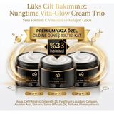 Nungtime 3 x 100 gr - Vita-Glow Cilt Tonu Eşitleyici C Vitamini & Kolajen Kremi - 3 Kavanoz