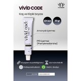 nunlash VİVİD CODE Kaş ve Kirpik boyası (Siyah) 20gr