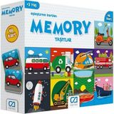 Nunu 3+ Yaş Eğitici Eşleştirme Kartları 48’li |hafıza ve Dikkat Geliştirici Memory Oyunu - TAŞITLAR
