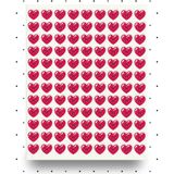 Nunuki Neşeli Kalpler Sticker Seti Öğretmen Kalp Ödül Etiketi Okul Sevgililer Günü Valentines Day NSTI0053 - -- - 1 Adet