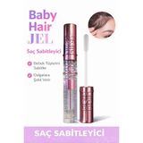 NUNUKO Baby Hair Jel Saç Sabileyici-Bebek Saçlarını Sabitleyen Wax Maskara (YAPIŞKANLIK YAPMAZ)