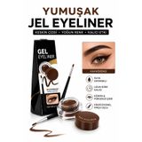 NUNUKO Kahverengi Yumuşak Jel Eyeliner