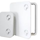 Nuova Rade 460x511 mm Beyaz Plastik Hatch