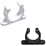 Nuova Rade Siyah 30 mm Vidalı Plastik Klips