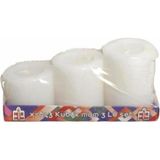 Nur Kütük Mum Set 3lü X-643 9002507 - Seçenek 1