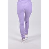 Nur Medikal Giyim Lila Likralı Jogger Pantolon, XS Beden