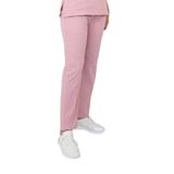 Nur Medikal Giyim Unisex Açık Pudra Likralı Doktor Hemşire Scrubs Pantolonu, 2XL Beden