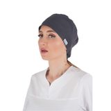 Nur Medikal Giyim Unisex Düz Antrasit Doktor Hemşire Hastane Medikal Cerrahi Bonesi