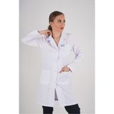 Nur Medikal Giyim Uzun Boy Klasik Yaka Kadın Uzun Kollu Alpaka Vizit Doktor Nöbet Önlüğü