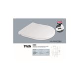 Nur NKP THERMOPLAST YVŞ KAP. TWIN ÇOCUK YETİŞKİN KLOZET KAPAĞI