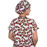 Nur Ortopedi Beyaz Mini Mouse Temalı Doktor Hemşire Hastane Cerrahi Üst Forma Greys - XL