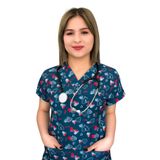 Nur Ortopedi Love Kalpli Doktor Hemşire Hastane Cerrahi Tek Üst Forma