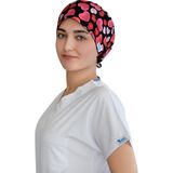 Nur Ortopedi Pembe Kalpler Temalı Cerrahi Doktor Hemşire Bonesi