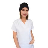 Nur Ortopedi Unisex Düz Siyah Hastane Aşçı Doktor Hemşire Cerrahi Bone Iş Bandanası