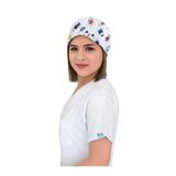 Nur Ortopedi Yarabandı Temalı Cerrahi Doktor Hemşire Hastane Bonesi, Çok Renkli