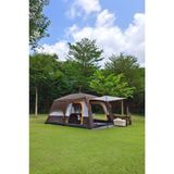Nurcamp 10 Kişilik 2 Odalı Geniş Dayanıklı Tenteli Kamp Çadırı 430x305x200