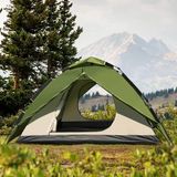 Nurcamp 8 Kişilik Çift Katmanlı Gölgelikli Kamp Çadırı 250X250X150 cm Su Geçirmez Özellikli