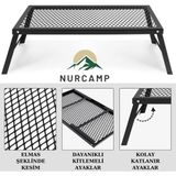 Nurcamp Ateş Üstü Küçük Izgara