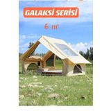 Nurcamp GALAKSİ SERİSİ 6 Metrekare Otomatik Şişme Çadır 300*200*210CM